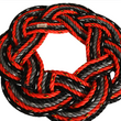 Load image into Gallery viewer, Halloween Wreath - Midnight Pumpkin