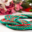 Load image into Gallery viewer, Christmas Swirl Sailors Wreath - Emerald Sea