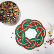 Load image into Gallery viewer, Christmas Swirl Sailors Wreath - Gingerbread
