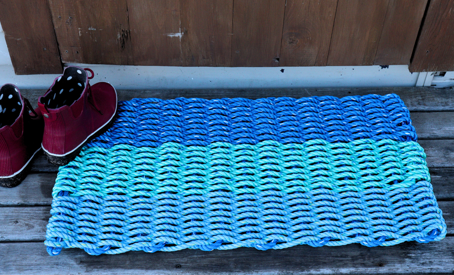 Lobster Rope Doormat – Signature Series "Canada’s Ocean Playground"