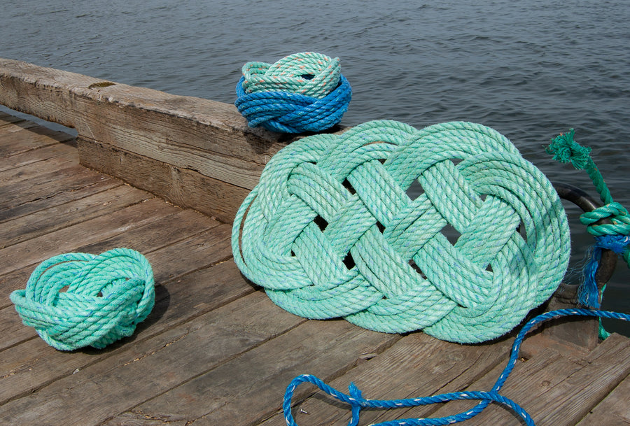 Ocean Plait Mat – All For Knot Rope Weaving Inc.