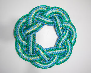 Spring Swirl Sailors Wreath