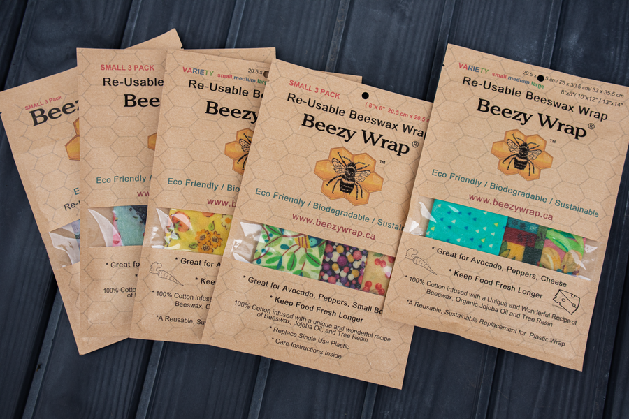 Beezy Wrap - Beeswax Wrap Packs